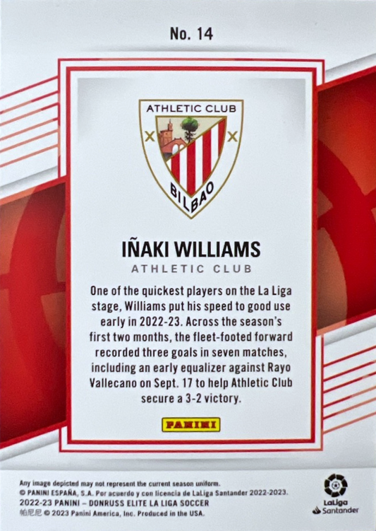Iñaki Williams - Donruss Elite LaLiga 22/23