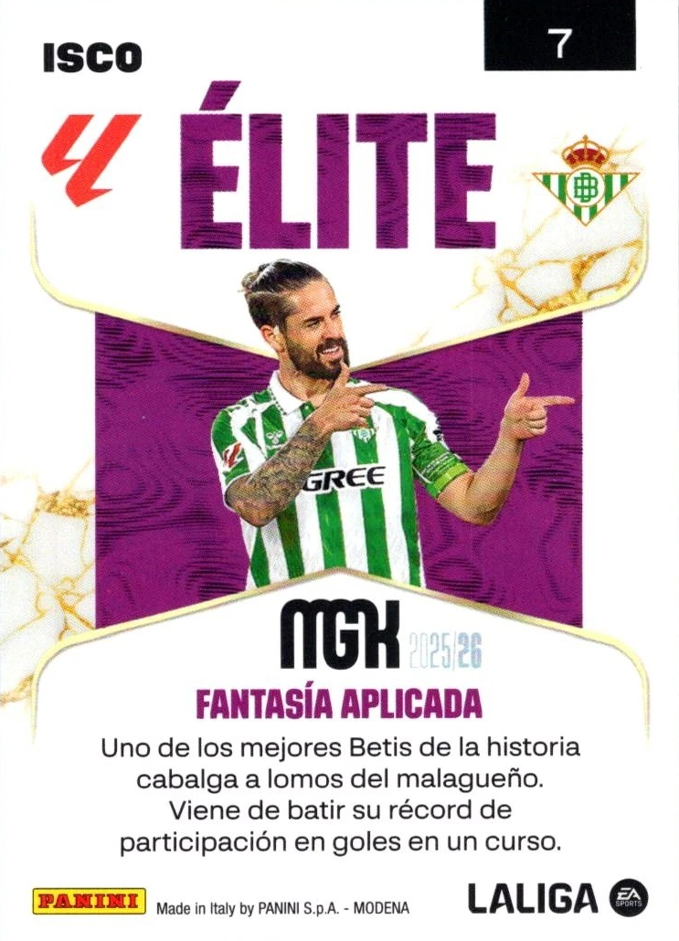 Isco - Élite - Megacracks 25/26