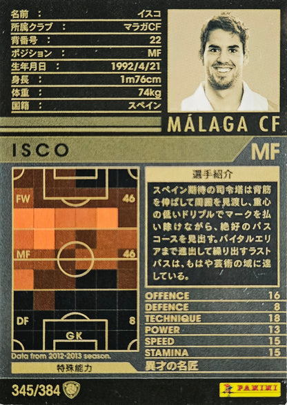 Isco - WCCF 12/13