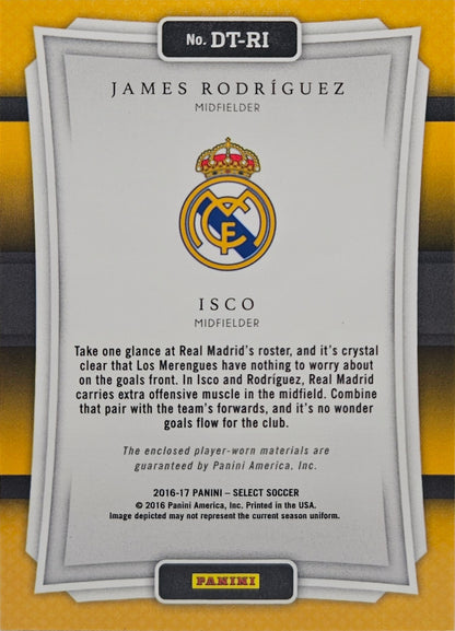 Isco y James Rodríguez - Double-Team Memorabilia - Select Soccer 16/17