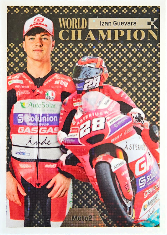 Izan Guevara - World Champion Moto 2 - MotoGP 2024 75th Anniversary
