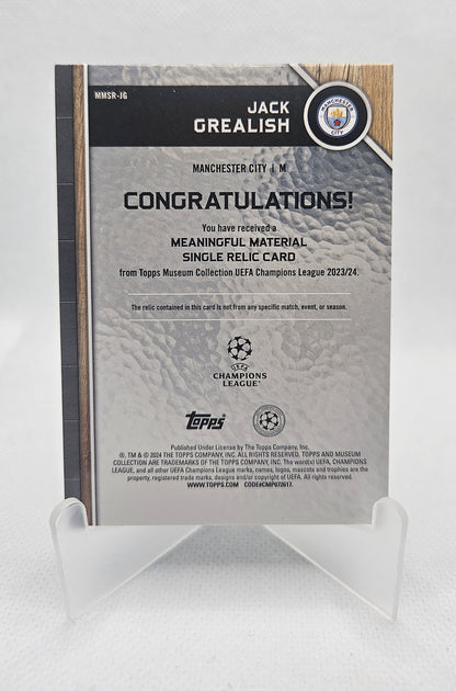 Jack Grealish /199 - Parche - Museum Collection UEFA Champions League 23/24