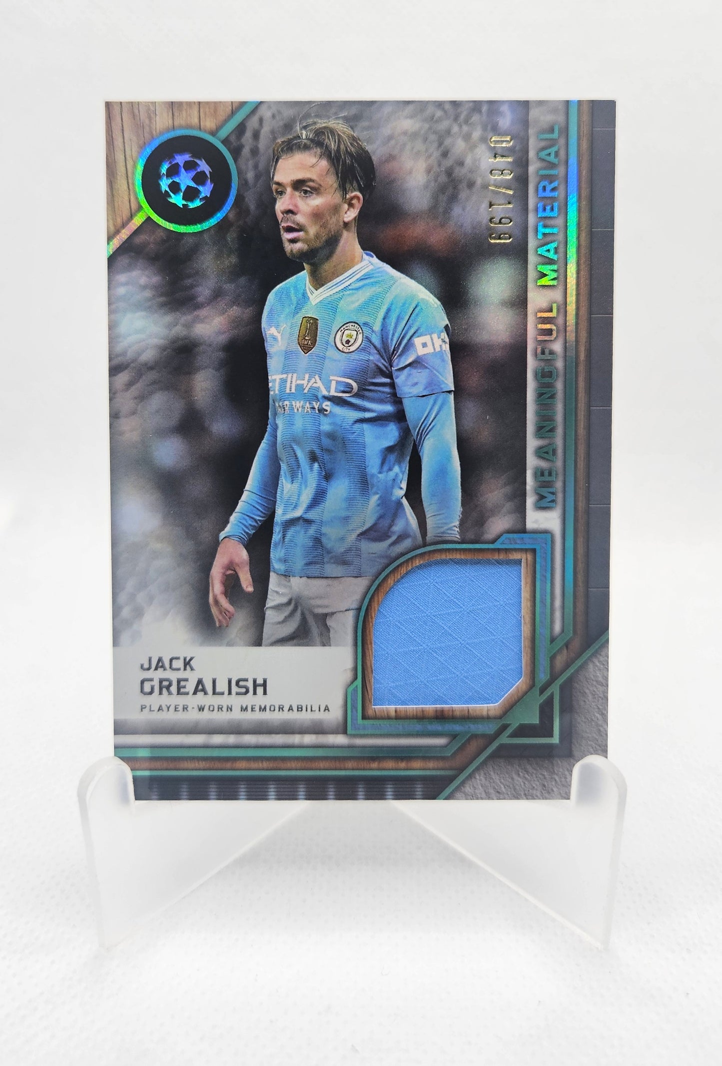 Jack Grealish /199 - Parche - Museum Collection UEFA Champions League 23/24