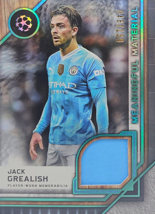 Jack Grealish /199 - Parche - Museum Collection UEFA Champions League 23/24