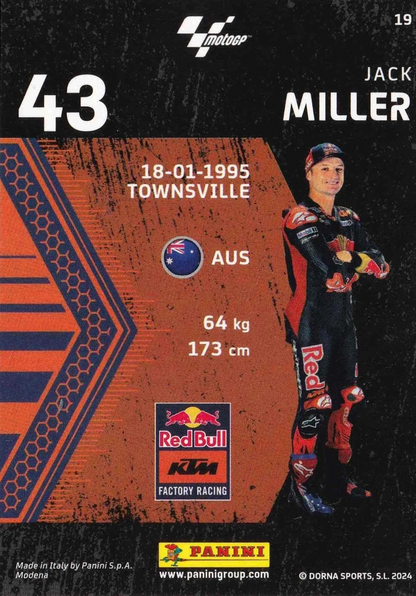 Jack Miller - Starting Grid - MotoGP 2024 75th Anniversary