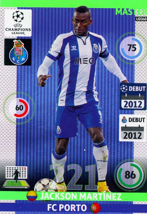 Jackson Martínez - Master - Adrenalyn XL UEFA Champions League 14/15
