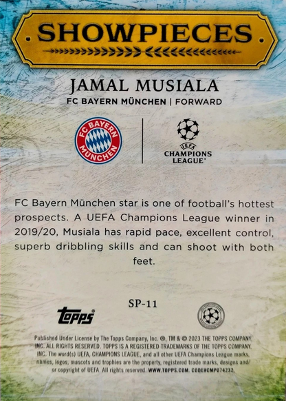 Jamal Musiala - Showpieces - SuperStars UEFA Club Competitions 23/24
