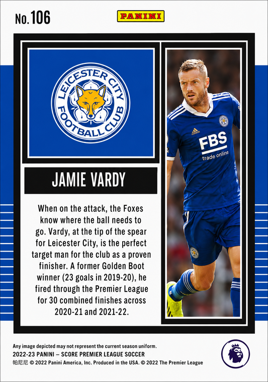 Jamie Vardy - Score Premier League 22/23