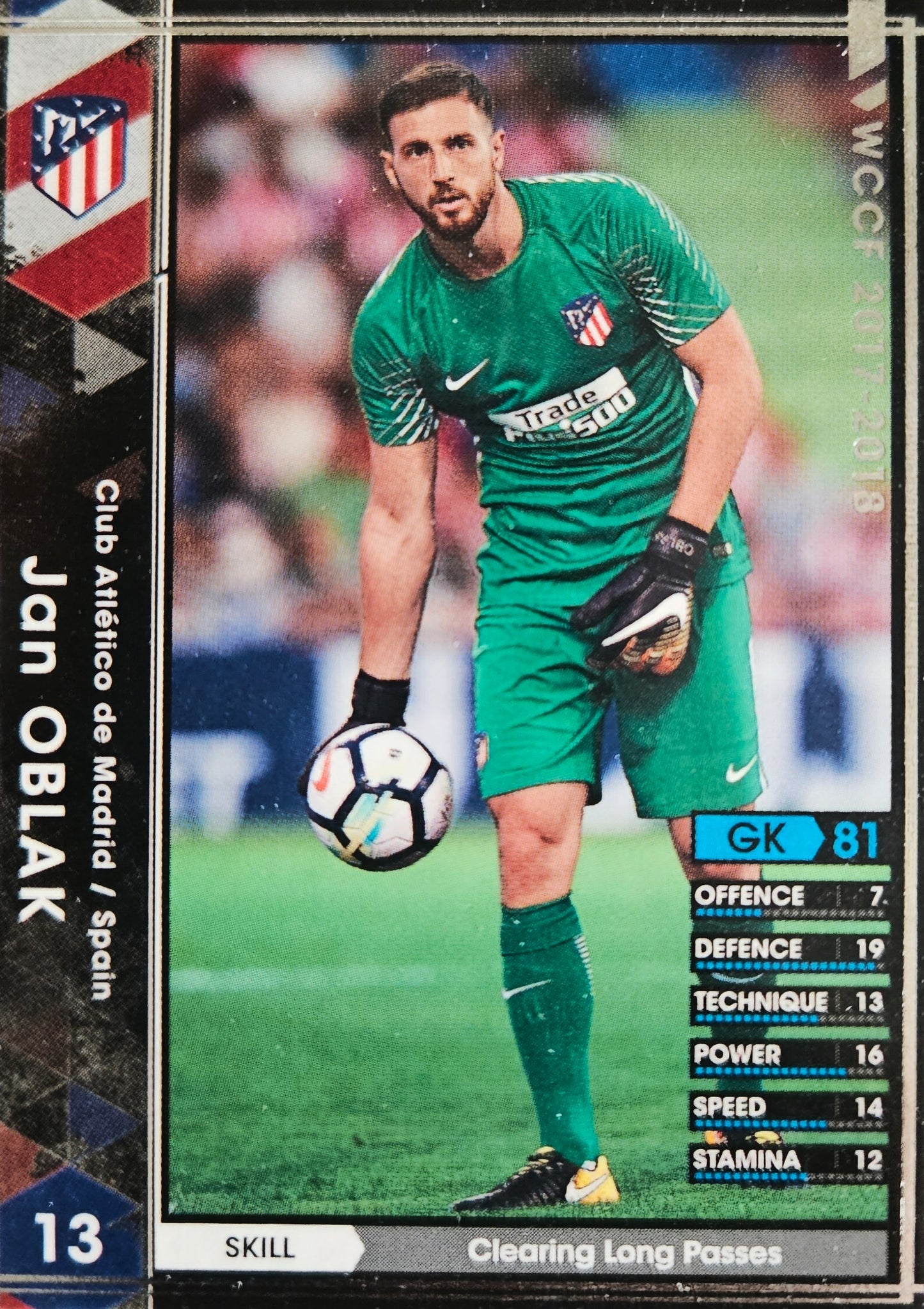Jan Oblak - WCCF 17/18