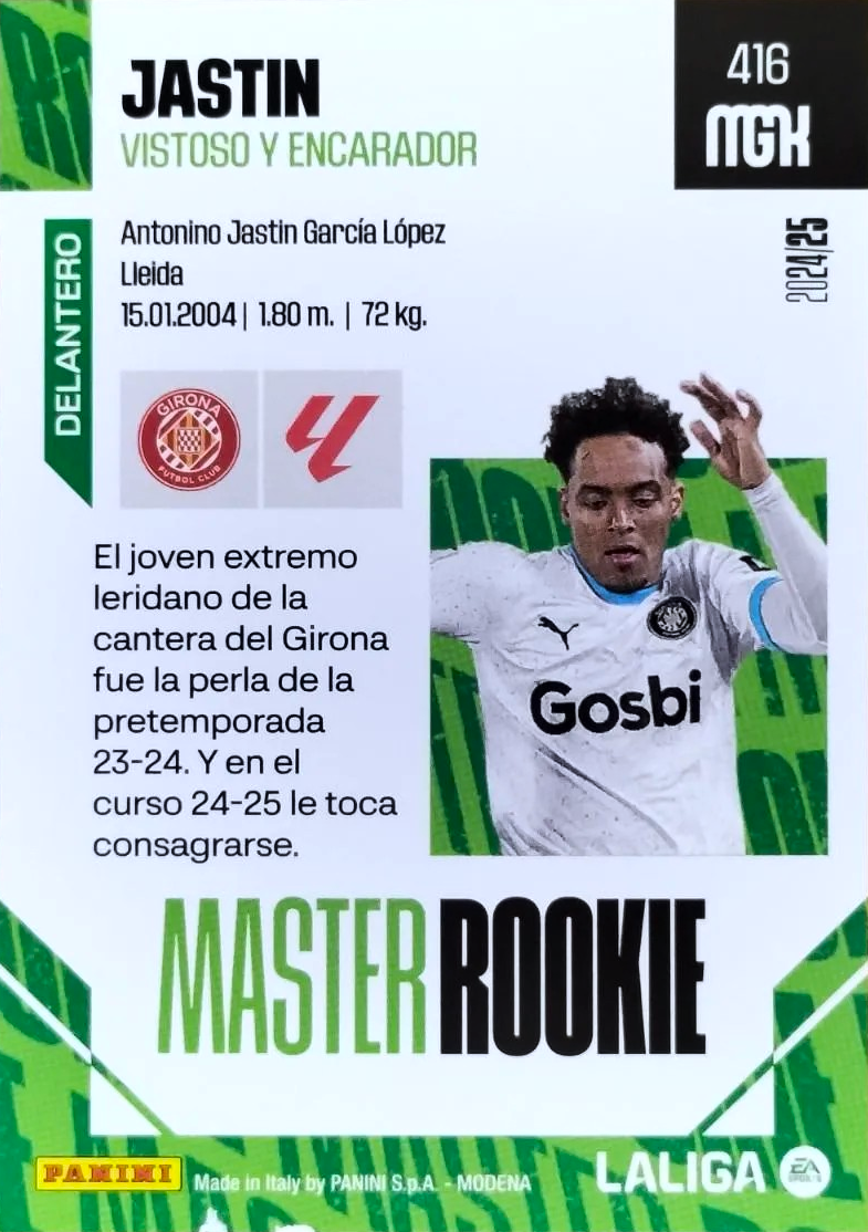 Jastin - Master Rookie - Megacracks 24/25
