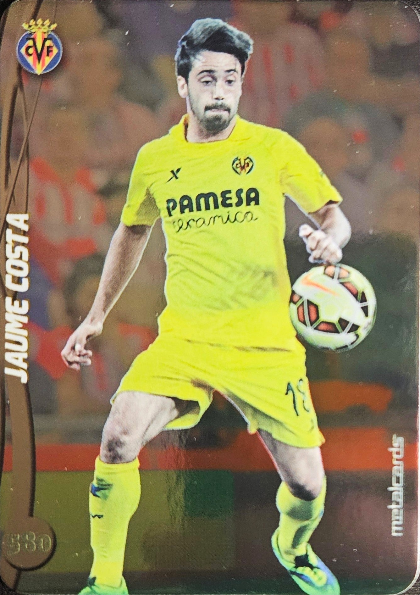 Jaume Costa - Metalcard - Las fichas de la Liga 2015
