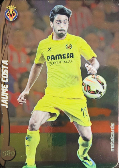 Jaume Costa - Metalcard - Las fichas de la Liga 2015