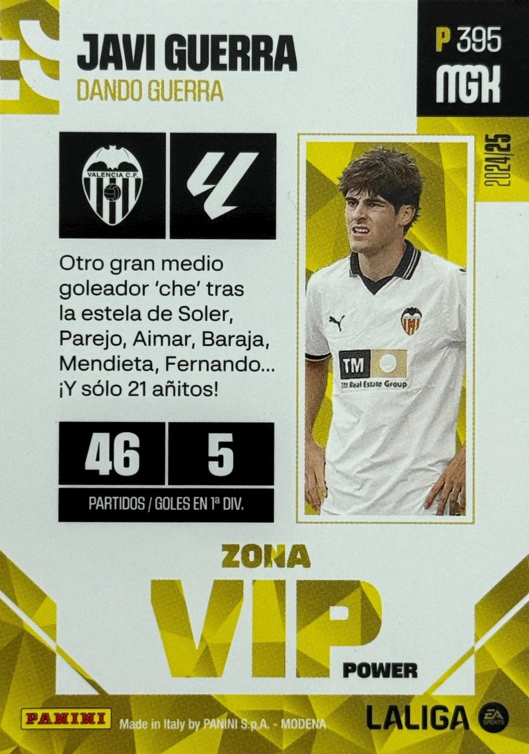 Javi Guerra - Zona Vip Power - Megacracks 24/25