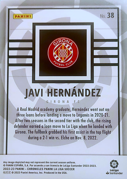 Javi Hernández (RC) - Chronicles Panini LaLiga 22/23