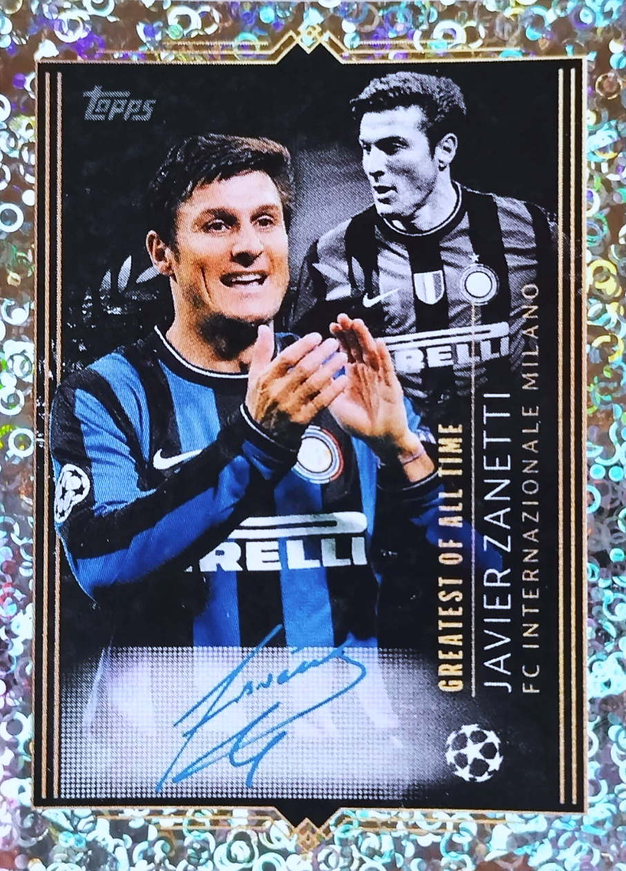 Javier Zanetti - Greatest of All Time - UEFA Champions League Stickers 23/24