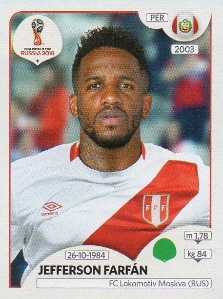 Jefferson Farfán - FIFA World Cup Russia 2018
