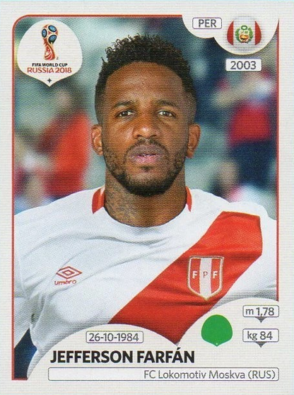 Jefferson Farfán - FIFA World Cup Russia 2018
