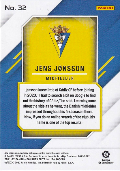 Jens Jønsson - Donruss Elite LaLiga 21/22