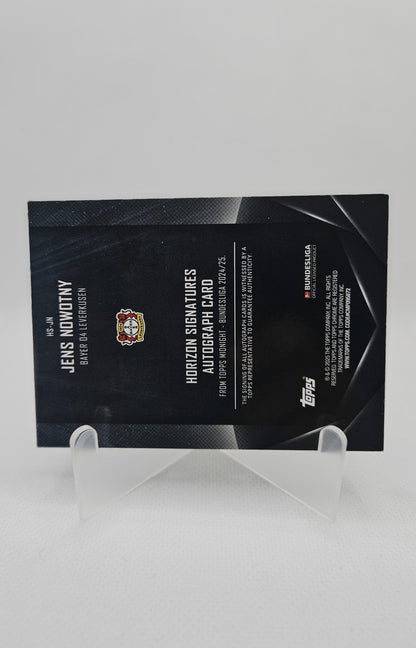 Jens Nowotny /149 - Autógrafo original - Horizon - Midnight Bundesliga 24/25