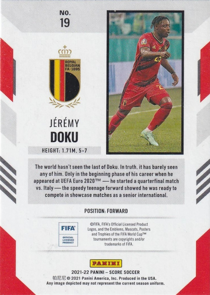 Jérémy Doku - Score Soccer 21/22