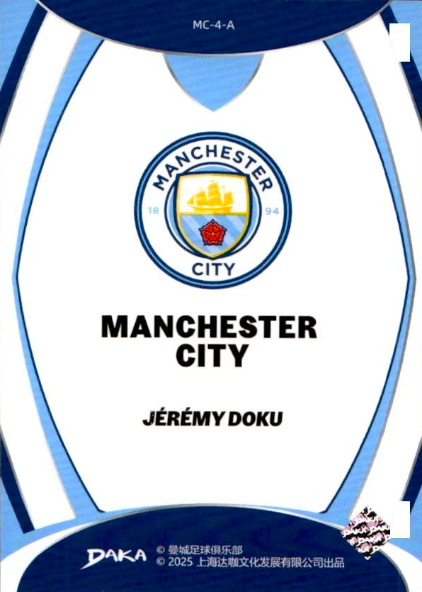 Jérémy Doku - Top Audience Manchester City 24/25