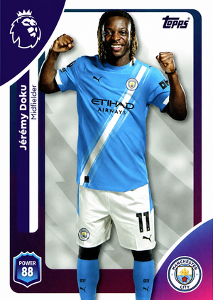 Jérémy Doku - Topps Premier League 2026