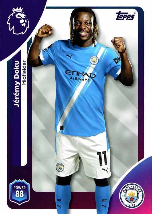 Jérémy Doku - Topps Premier League 2026