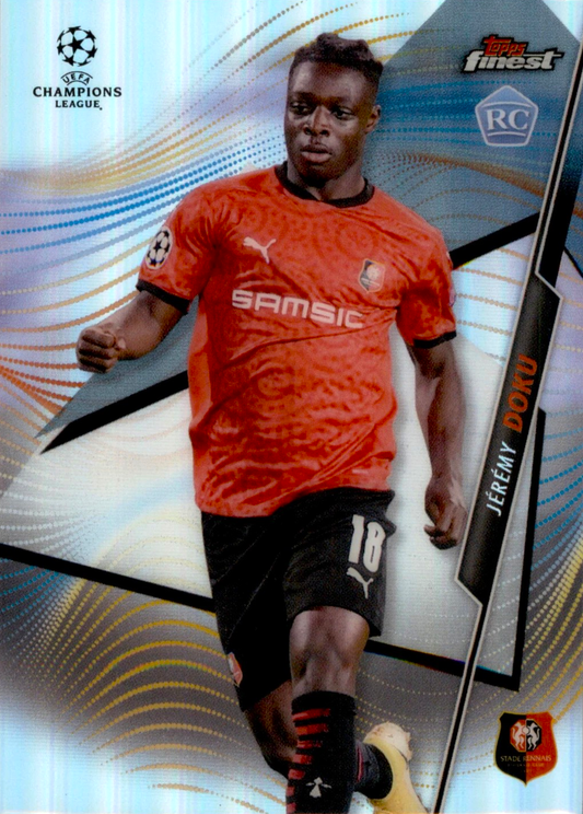 Jérémy Doku (RC) - Topps Finest UEFA Club Competitions 20/21