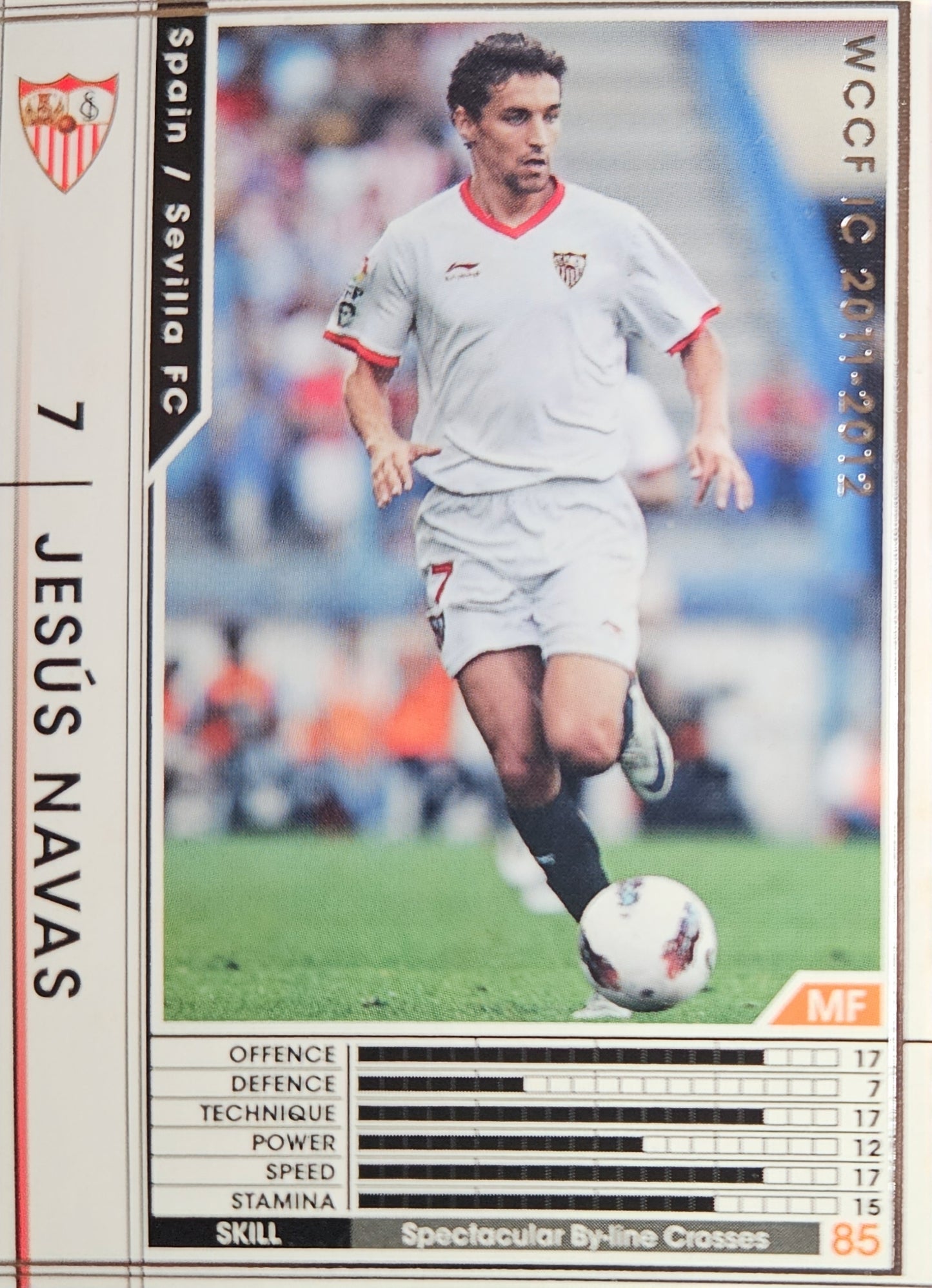 Jesús Navas - International Clubs - WCCF 11/12