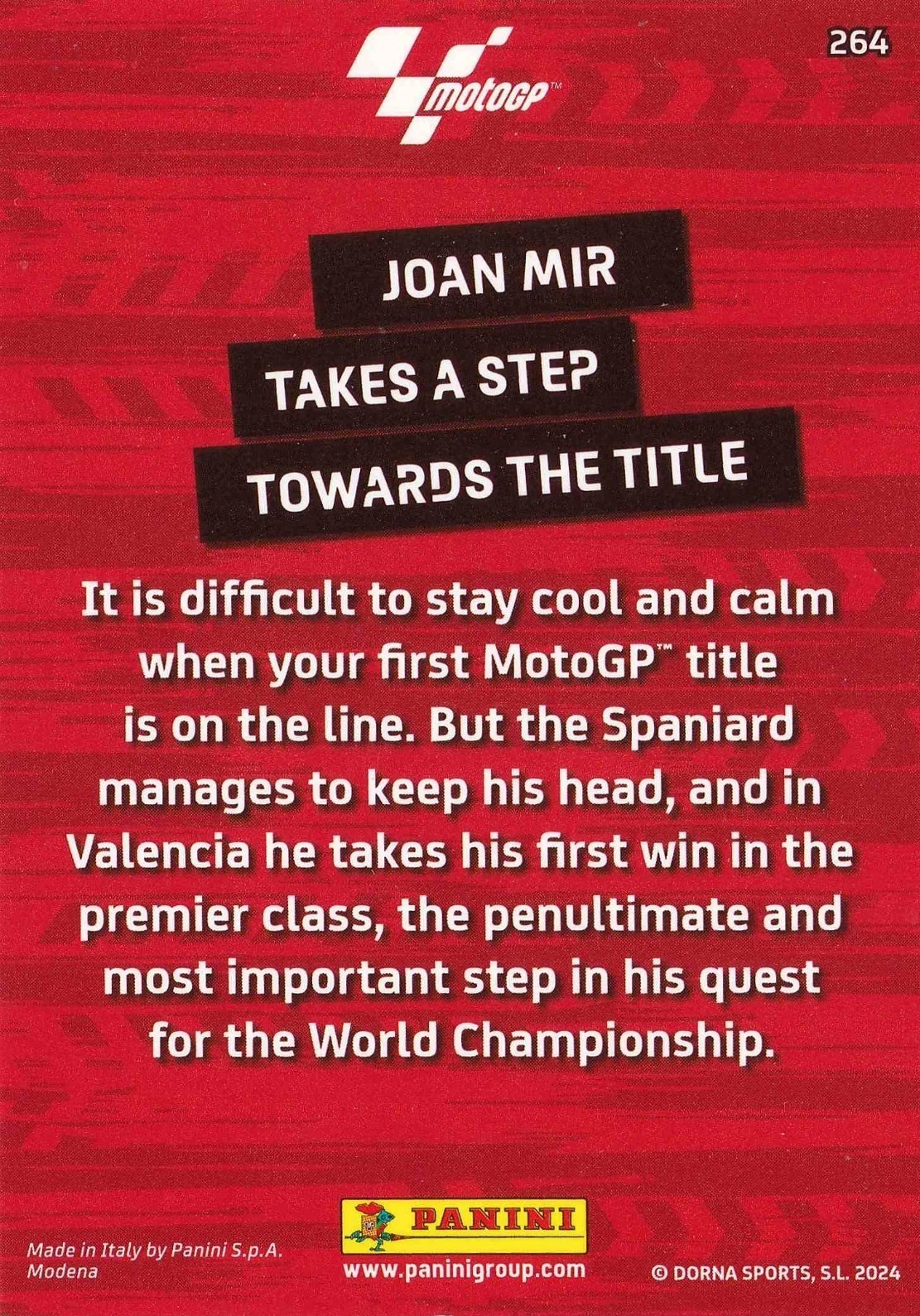 Joan Mir - 2020 European GP Top Moment - MotoGP 2024 75th Anniversary