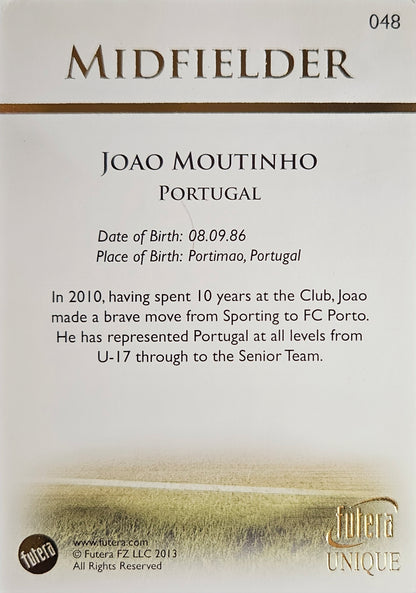João Moutinho - Futera Unique 2013