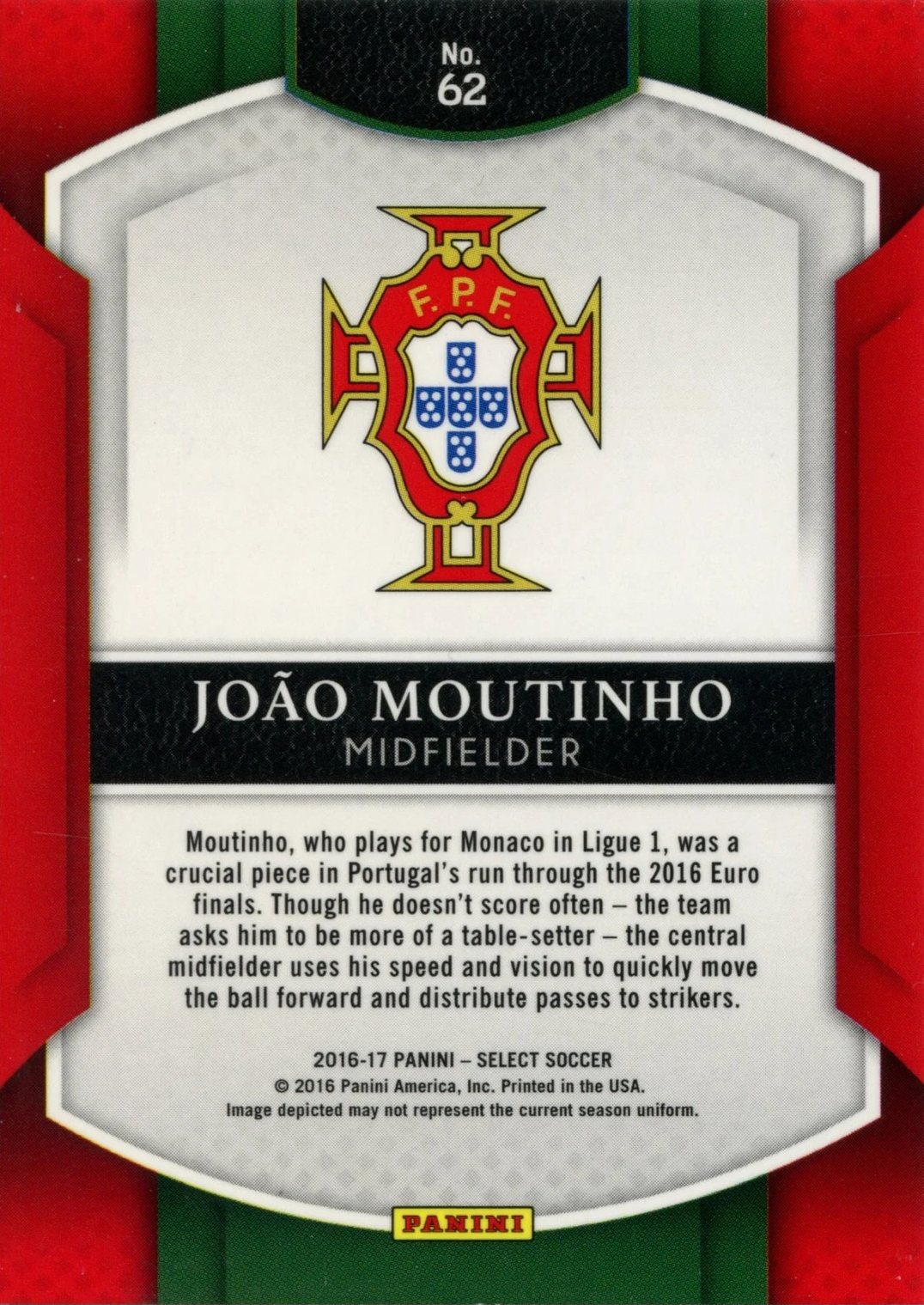 João Moutinho - Multicolor - Select Soccer 16/17