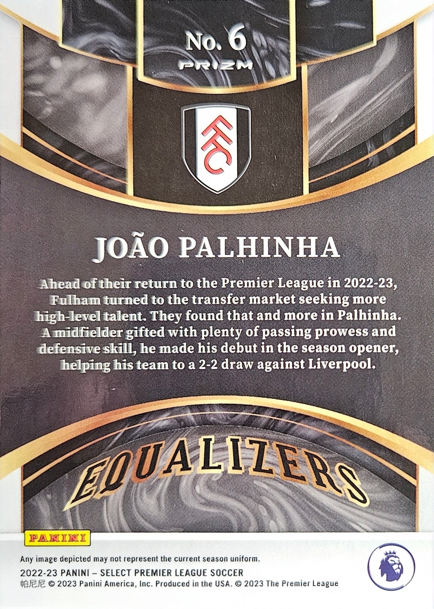 João Palhinha - Equalizers - Select Premier League 22/23