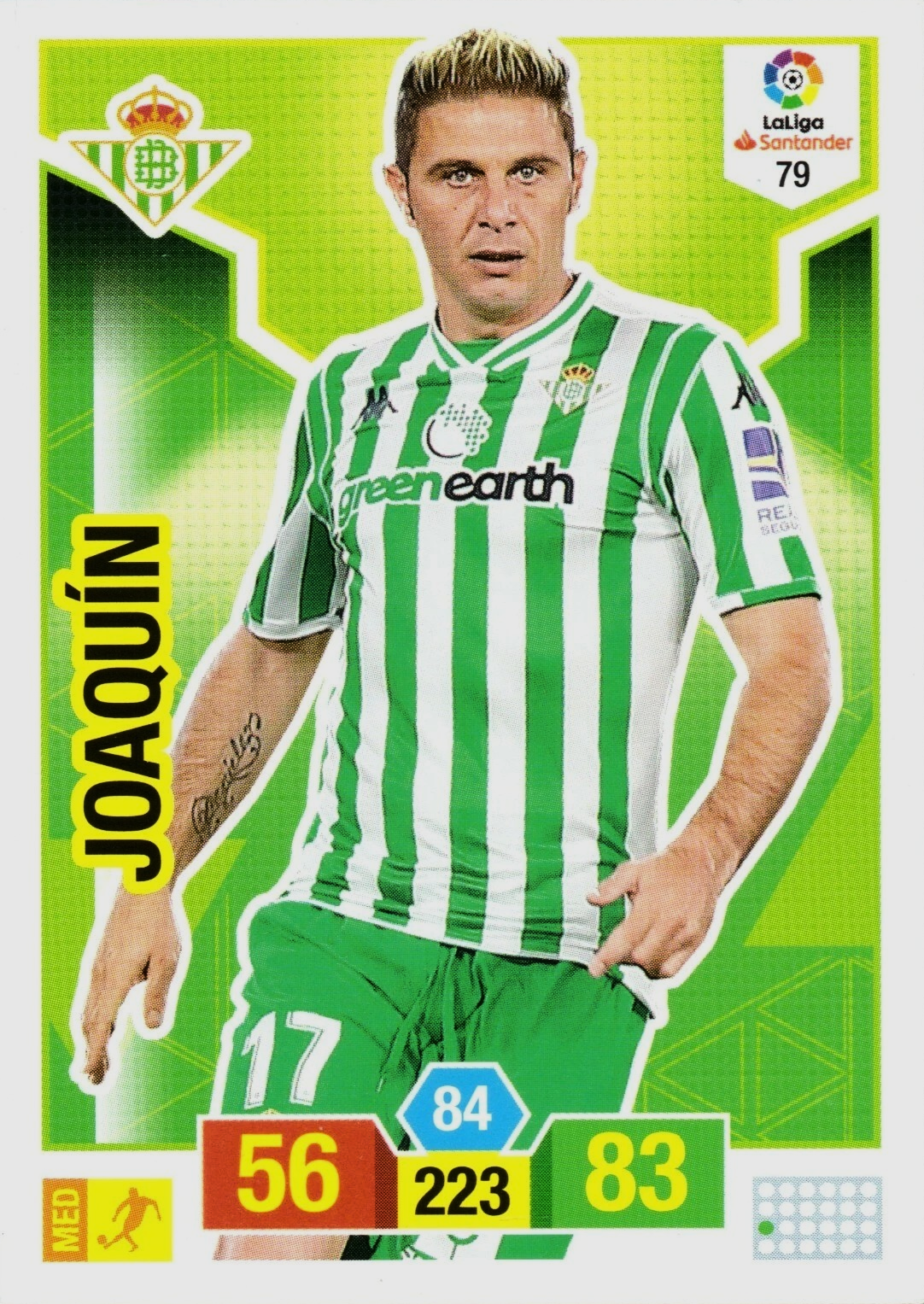 Joaquín - Adrenalyn XL LaLiga 18/19