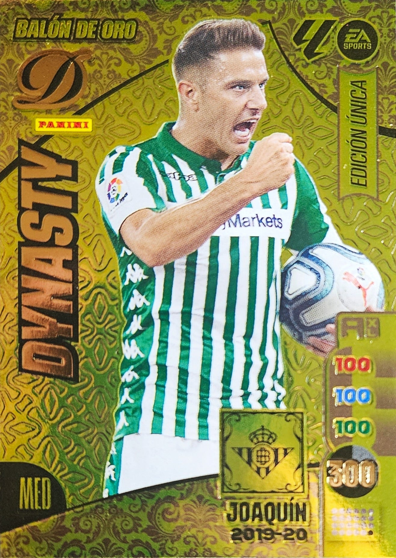 Joaquín - Balón de Oro Dynasty - Adrenalyn XL LaLiga 24/25