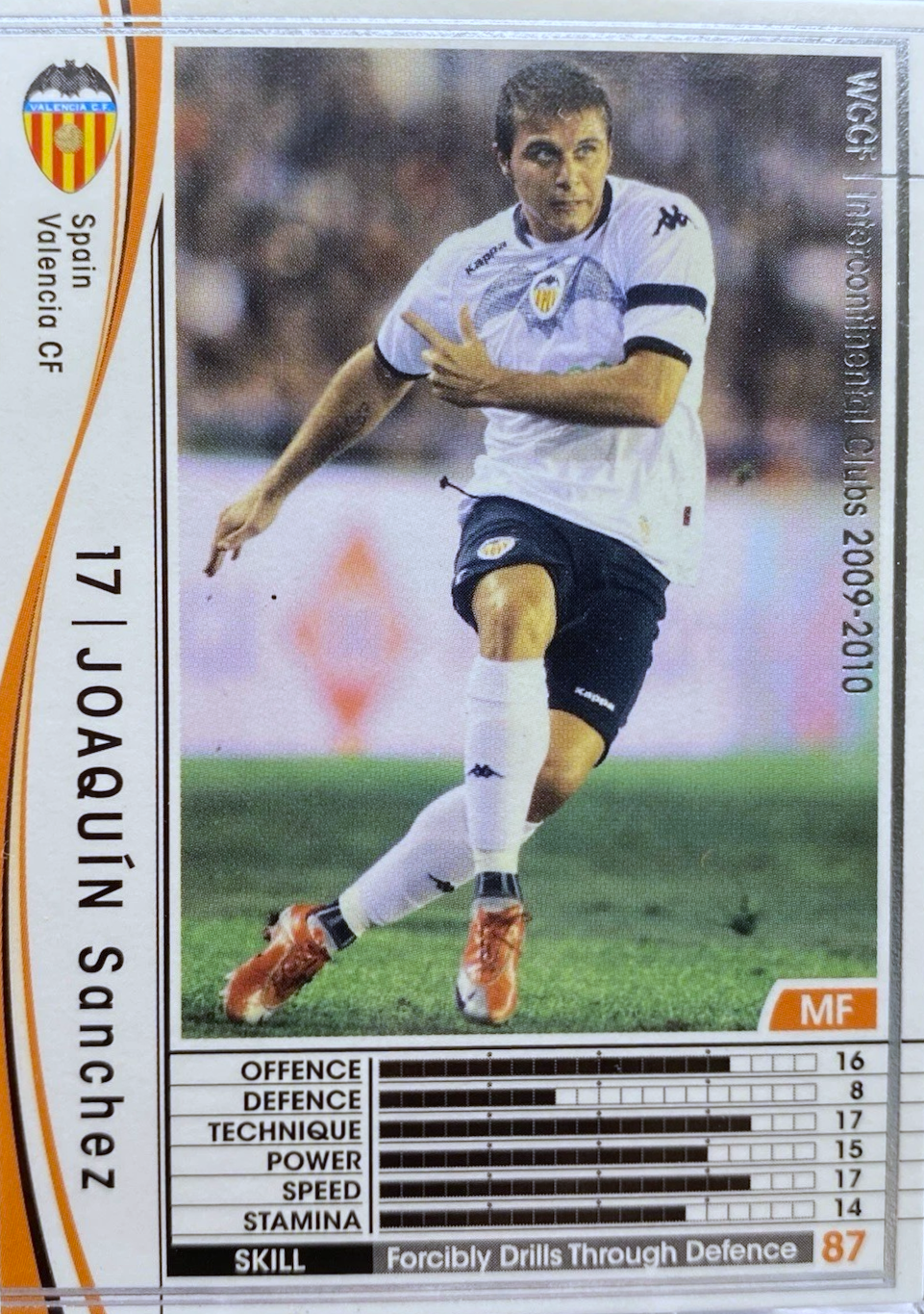 Joaquín - Intercontinental Clubs - WCCF 09/10
