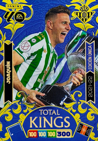 Joaquín - Total Kings 21/22 - Adrenalyn XL LaLiga 25/26