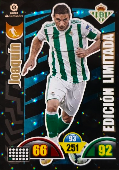 Joaquín - Edición Limitada - Adrenalyn XL LaLiga 17/18