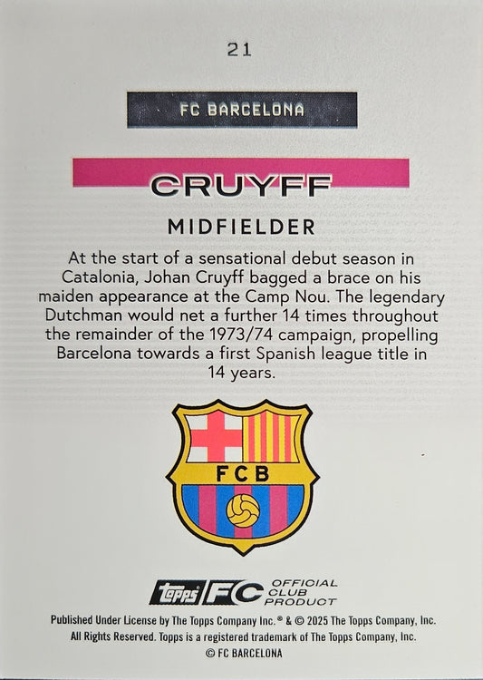 Johan Cruyff - Bona Fide Halo - Team Set Barcelona 25/26