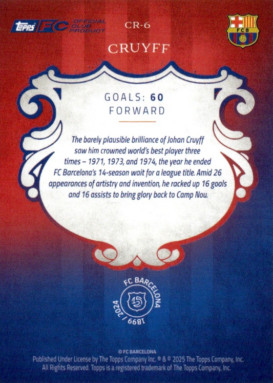 Johan Cruyff - Cream of the Crop - 125 aniversario Barcelona