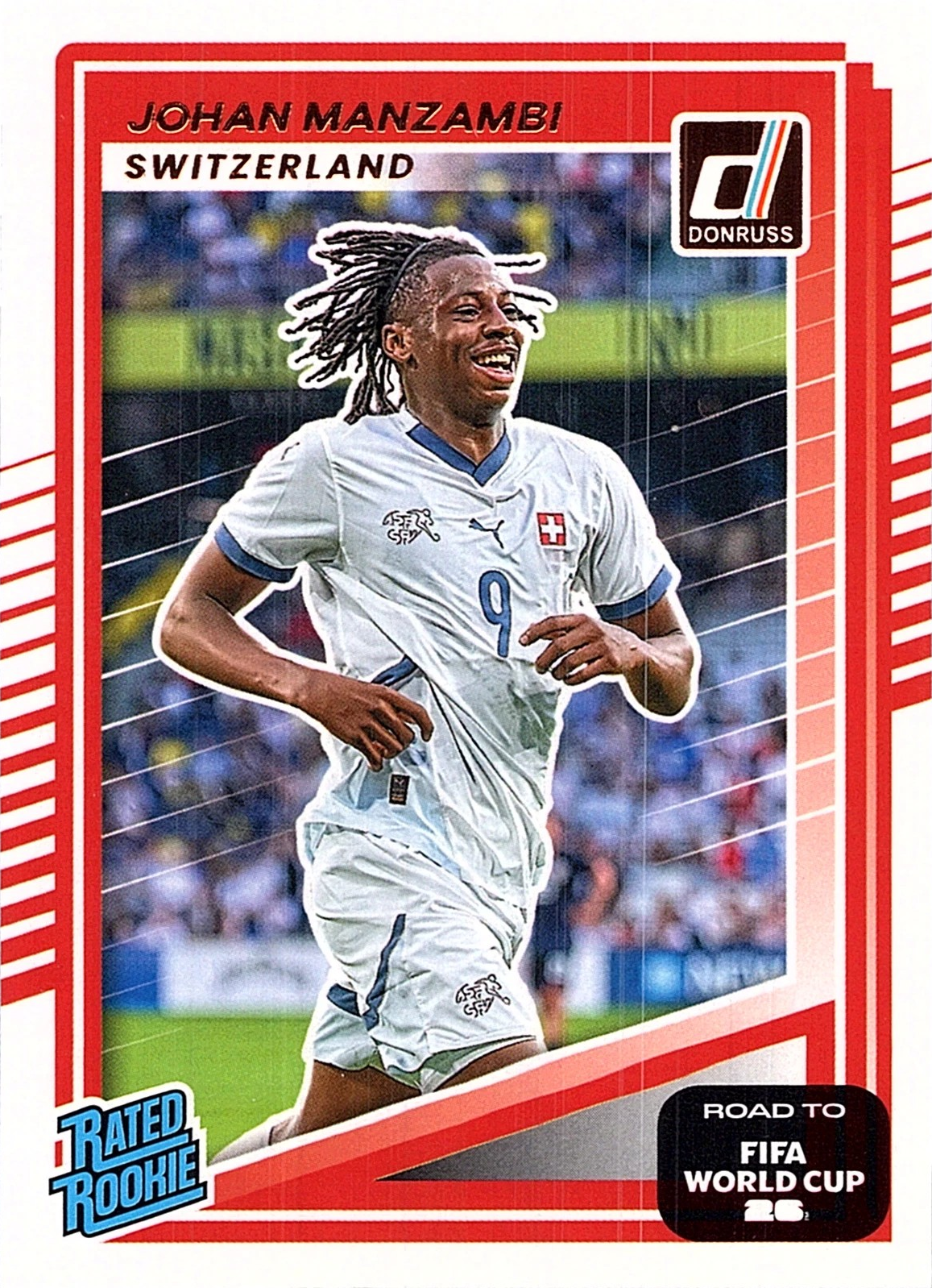 Johan Manzambi - Rated Rookie - Donruss Road to FIFA World Cup 26