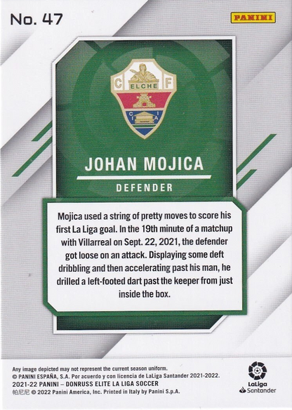 Johan Mojica - Donruss Elite LaLiga 21/22