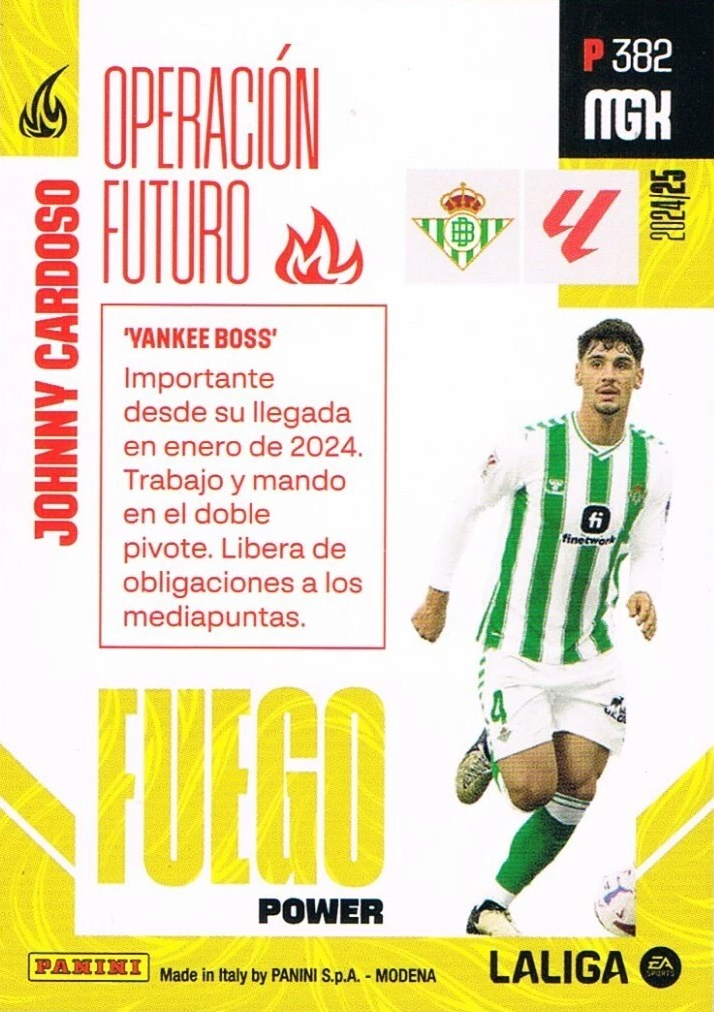Johnny Cardoso - Fuego Power - Megacracks 24/25