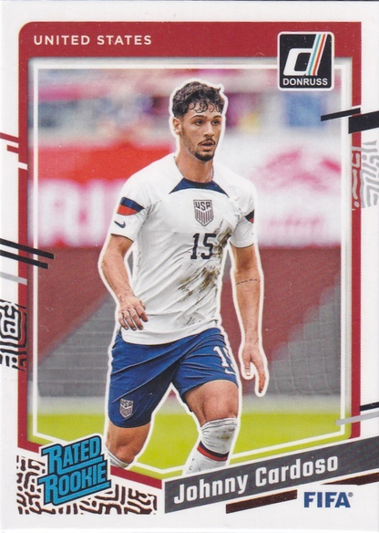 Johnny Cardoso - Rated Rookie - Donruss Soccer 23/24