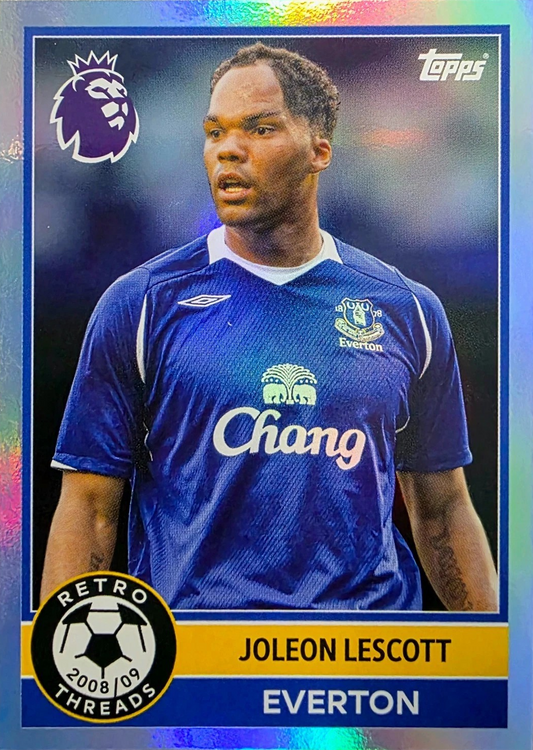 Joleon Lescott - Retro Threads - Topps Premier League 2026
