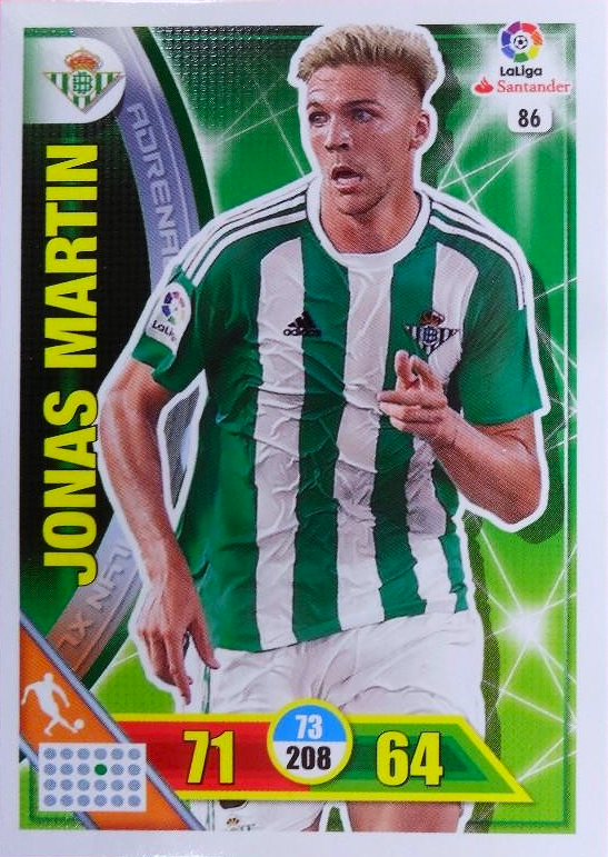 Jonas Martin - Adrenalyn XL LaLiga 17/18