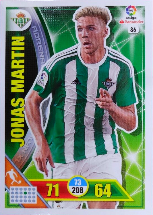 Jonas Martin - Adrenalyn XL LaLiga 17/18