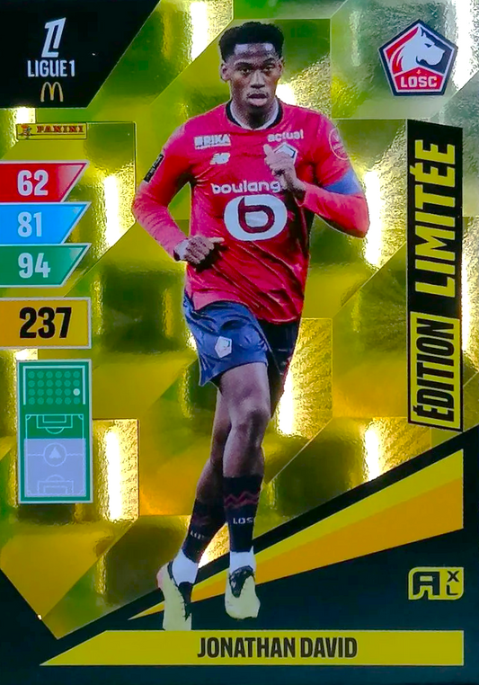 Jonathan David - Edición Limitada - Adrenalyn XL Ligue 1 24/25