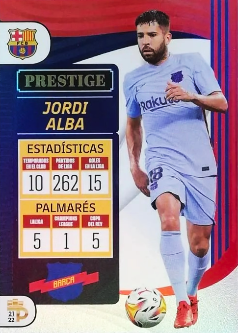 Jordi Alba - Prestige - Podium Barcelona 21/22