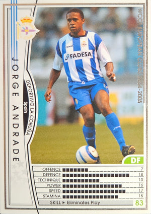 Jorge Andrade - European Clubs - WCCF 04/05